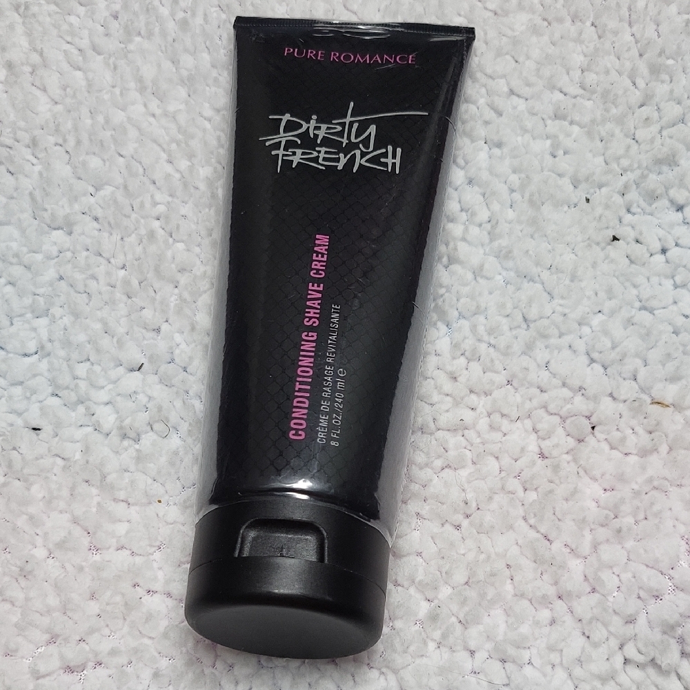 Pure Romance Dirty French Conditioning Shave Cream - Black